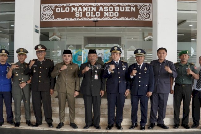 Perkuat Sinergi, RutanTanah Grogot Hadiri Upacara Hari Perhubungan Nasional 2023