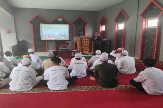 Bersama Yayasan CQF, LPKA Palu Berantas Buta Aksara Al-Qur’an pada Anak Binaan