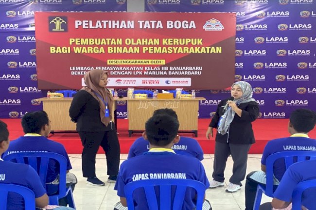 Gandeng LPK Marlina, Lapas Banjarbaru Bekali Warga Binaan dengan Pelatihan Tata Boga