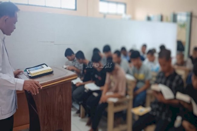 Sukacita Kebaktian Anak Binaan LPKA Medan Bersama Pendeta Sahat Hutasoit