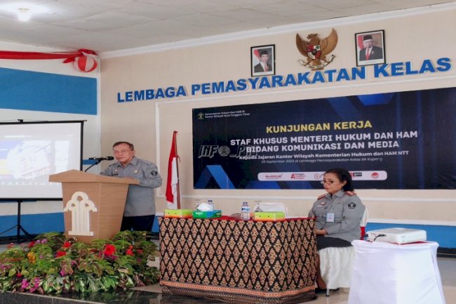 Dukung Pembangunan Nasional & Pelayanan Publik, Lapas Kupang Berkomitmen Wujudkan RB