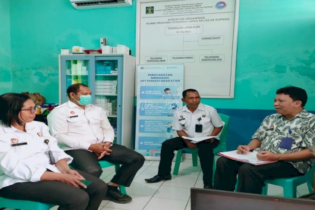 Lapas Kupang Kedatangan Tim Analis Puslitbangham, Ini yang Ditinjau