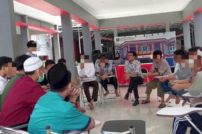 Anak Binaan LPKA Palu Terima Pendampingan Psikologi dari DP3A Kota Palu