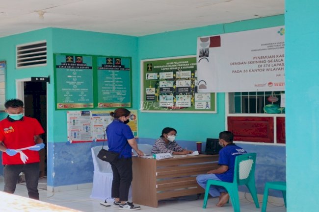 Cegah Penyebaran TBC, Lapas Kupang Laksanakan Kegiatan ACF TBC