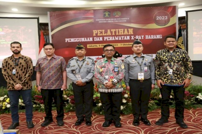 Tingkatkan Pengamanan, Ditjenpas Gelar Pelatihan Penggunaan dan Perawatan X-Ray Barang 