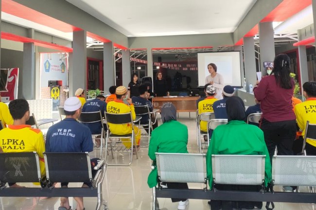 Gandeng Puskesmas Bulili, LPKA Palu Gelar Penyuluhan IMS