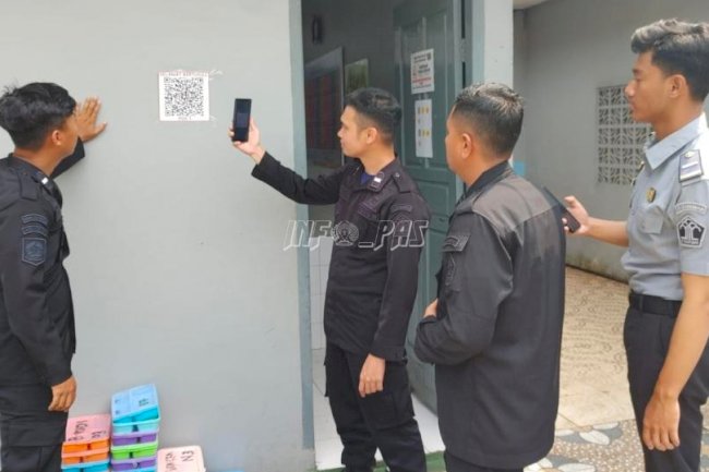 Digitalisasi Sistem Pengamanan, Lapas Tanjungpandan Luncurkan Si Trolli