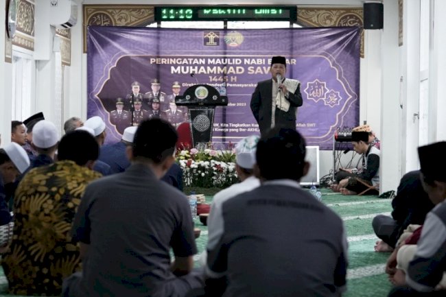 Bawa Pesan Perayaan Maulid Nabi, Pegawai Ditjenpas Diajak Teladani Kehidupan Rasulullah