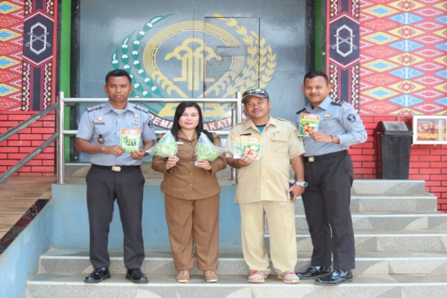 Lapas Kolonodale Kedatangan PPL dari Dinas Pertanian dan Pangan Morowali Utara