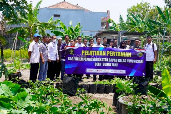 Berikan Bimbingan Klien, Kabapas Wonosari Jalin Kerja Sama di Bidang Pertanian