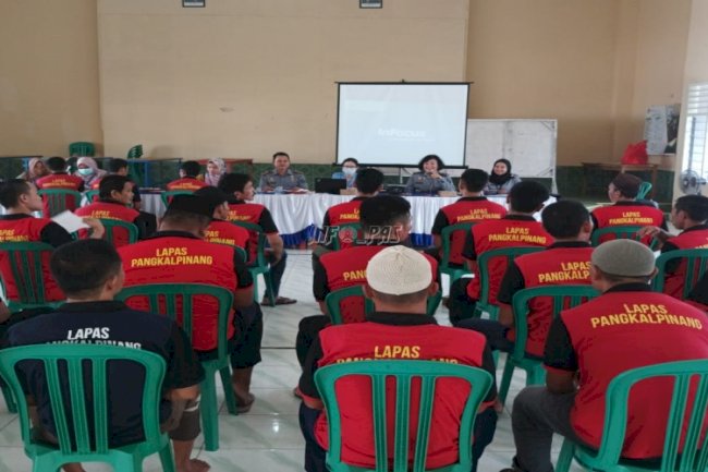 Deteksi Dini HIV/AIDS, Lapas Pangkalpinang Gelar Mobile VCT Bersama Puskesmas Gerunggang