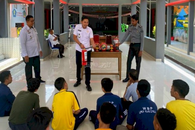 LPKA Palu Beri Edukasi Penanganan Api Ringan kepada Anak Binaan