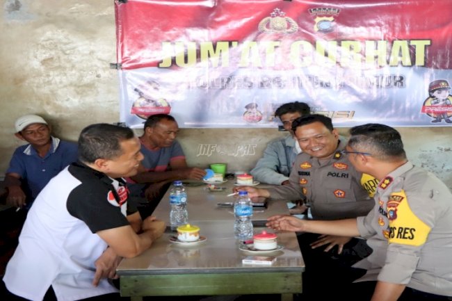 Kalapas Tanjungpandan Serap Aspirasi Masyarakat di “Jumat Curhat” Polres Belitung Timur