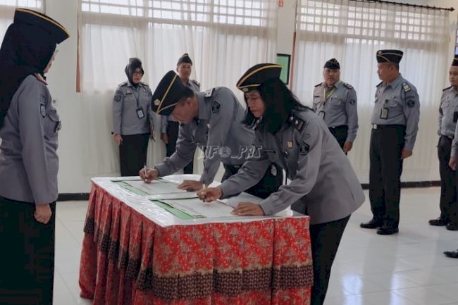 Bapas Kediri Deklarasikan Komitmen Integritas dan Budaya Anti Korupsi