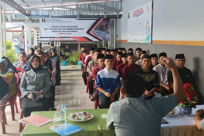 Sosialisasikan Permenkumham No. 3 Tahun 2018, LPKA Pangkalpinang Undang Keluarga Anak Binaan 