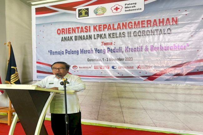 Gelar Orientasi Kepalangmerahan bagi Anak Binaan, LPKA Gorontalo Gandeng PMI Provinsi Gorontalo 