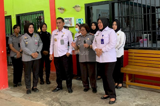 Lapas Perempuan Jambi Terima Kunjungan Kerja dari Dirwatkeshab Ditjenpas