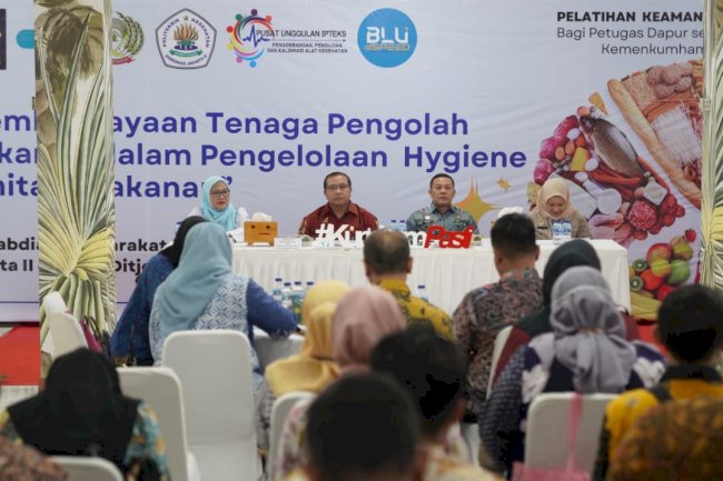 Tingkatkan Keamanan Pangan, Ditjenpas Latih Tenaga Pengolah Makanan