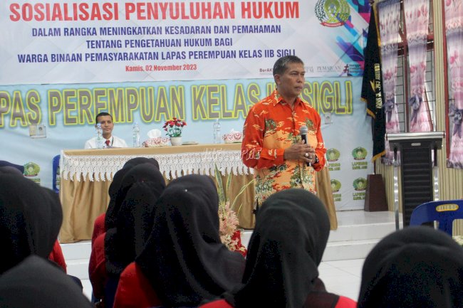Lapas Perempuan Sigli & Yayasan Pos Bantuan Hukum Pidie Gelar Penyuluhan Hukum bagi Warga Binaan