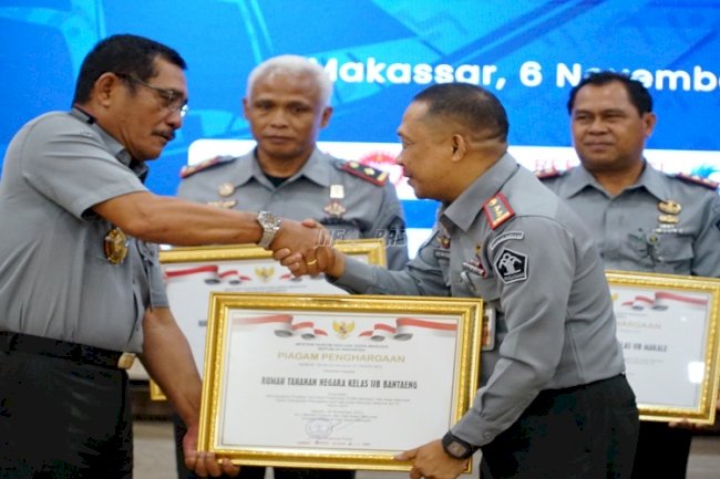 2 Tahun Berturut-Turut, Rutan Bantaeng Kembali Raih Predikat P2HAM 