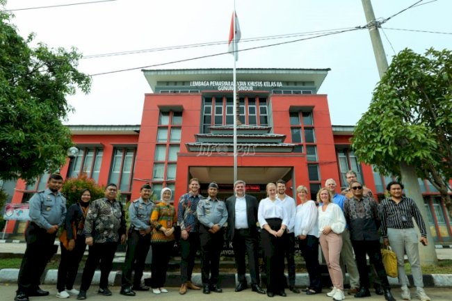 Belanda Terkesan Penanganan Warga Binaan Kasus Terorisme di Lapas Khusus Gunung Sindur