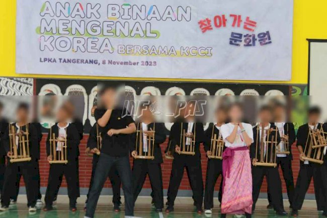 Anak Binaan LPKA Tangerang Mengenal Budaya Korea Bersama Korean Cultural Center Indonesia