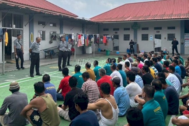 Buka Forum Diskusi, Lapas Palangka Raya Ajak Warga Binaan Jaga Keamanan dan Ketertiban