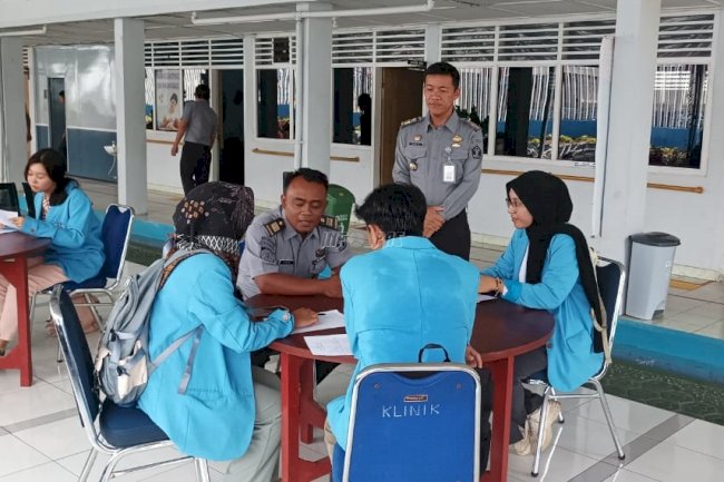 Penuhi Tugas Mata Kuliah Penologi, Lapas Pangkalpinang Kedatangan Mahasiswa UBB