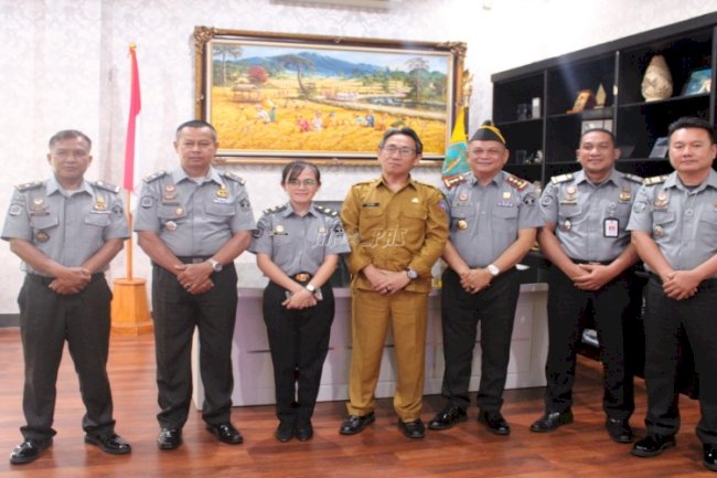 Audiensi Kalapas Ulu Siau Pererat Sinergi dengan Pemkab Kep. Sitaro