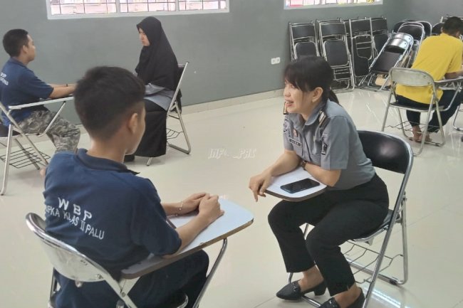 Dukung KLA, LPKA Palu Beri Bimbingan Konseling Lewat “Klaksson Mbak”