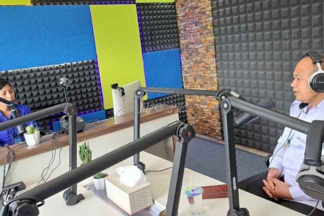 Kalapas Kalabahi Dialog Interaktif Bersama RRI Alor, Optimalkan Reintegrasi Sosial