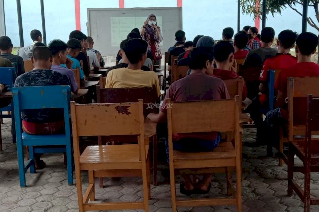 LPKA Medan-Yayasan Dizighui Medan Tumbuhkan Sikap Empati Anak Binaan