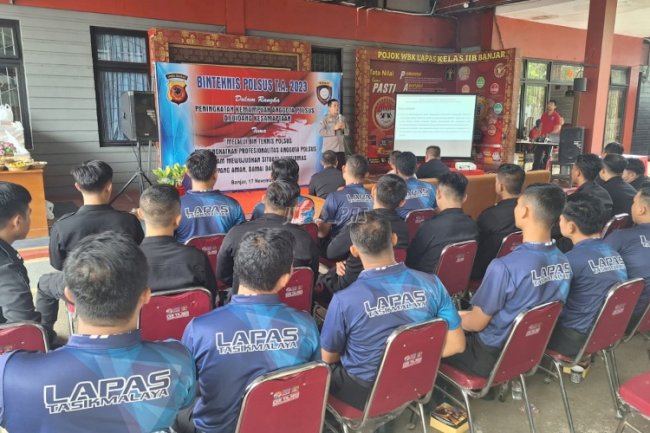 Lapas Banjar, Tuan Rumah Bimtek Polsus Polda Jabar