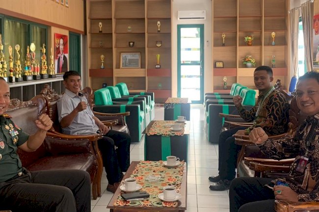 Pererat Sinergi, Kalapas Tolitoli Sambangi Dandim 1305/Buol Tolitoli