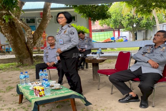 Sambangi Rupbasan Ambon, Ini Pesan Direktur Yantah dan Lola Basan Baran