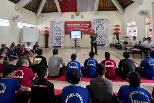 Lapas Tabanan Jaga Kesehatan Mental Warga Binaan dengan Layanan Teh Rina