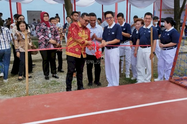 Peresmian Lapangan Cinta Kasih Serbaguna, LPKA Medan Peroleh Dukungan Luar Biasa