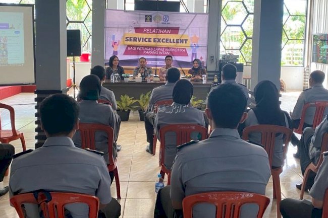 Lapas Narkotika Karang Intan Komitmen Berikan Service Excellent