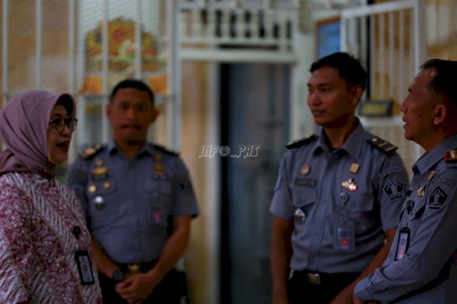 Lapas Tabanan Kedatangan Direktur Diseminasi dan Penguatan Pelayanan Berbasis HAM