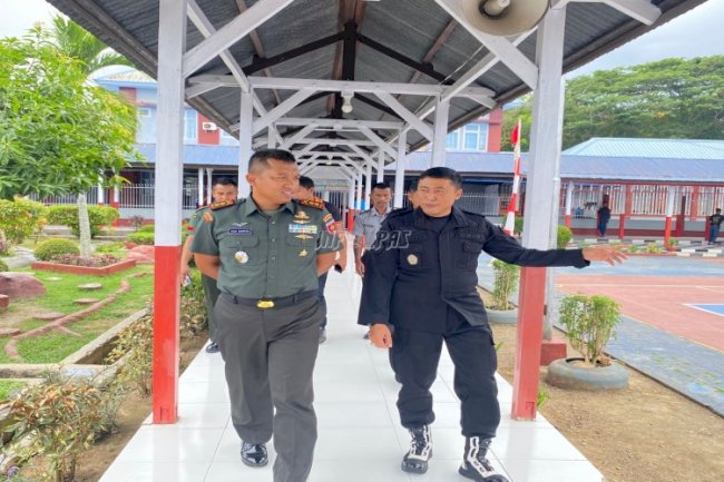 Perkuat Sinergi, Rutan Sinjai Sambut Kedatangan Dandim 1424 Sinjai