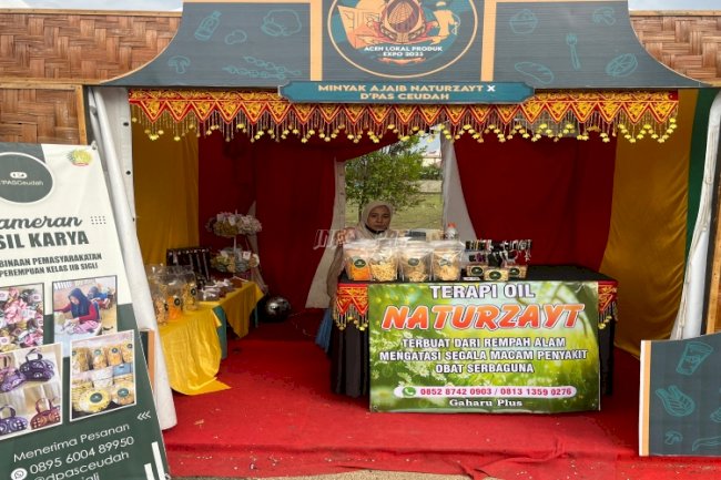 Lapas Perempuan Sigli Pamerkan Karya Warga Binaan di Aceh Lokal Produk Expo