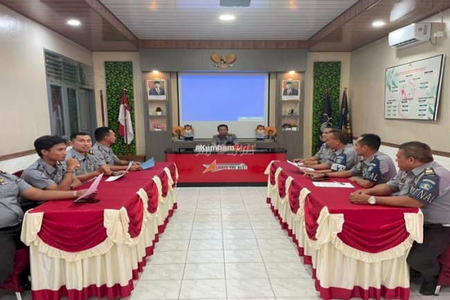 Kalapas Tanjungpandan Minta Jajarannya Jaga Netralitas Jelang Pemilu 2024