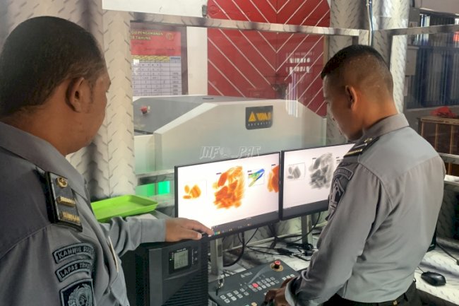 Stop Bawa Barang Terlarang, Lapas Tahuna Kini Dilengkapi Mesin X-Ray