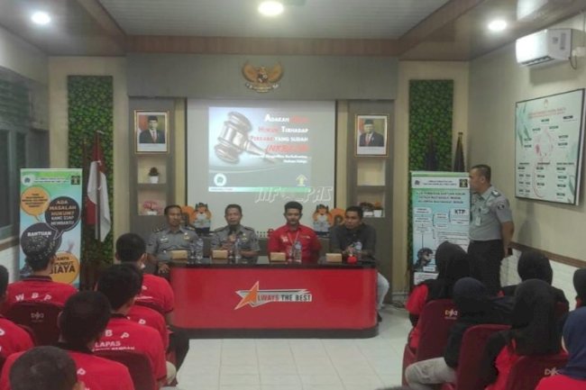 Gandeng LKBH Belitung, Lapas Tanjungpandan Fasilitasi Warga Binaan Penyuluhan Hukum Gratis