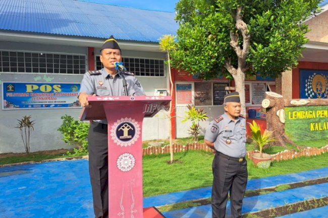 Kadivmin Kanwil NTT Puji Pencapaian dan Prestasi yang Diraih Lapas Kalabahi
