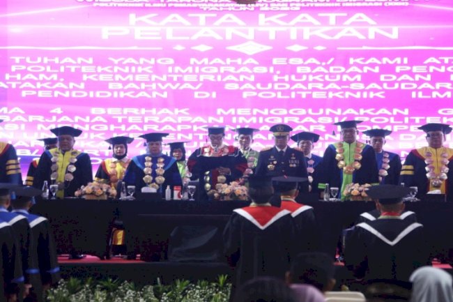 310 Taruna Poltekip Diwisuda, Menkumham: Miliki Karakter Moral dan Karakter Kinerja