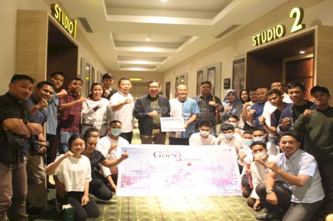 Kakanwil Kemenkumham Sulteng Nonton Bareng Anak Binaan LPKA Palu