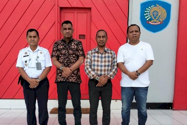 Jalin Silaturahmi, Kalapas Namlea Terima Kunjungan Ketua DPRD Buru