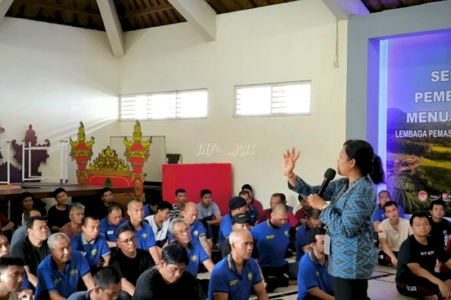 Warga Binaan Lapas Tabanan Diajarkan Langkah-Langkah Pengendalian Emosi