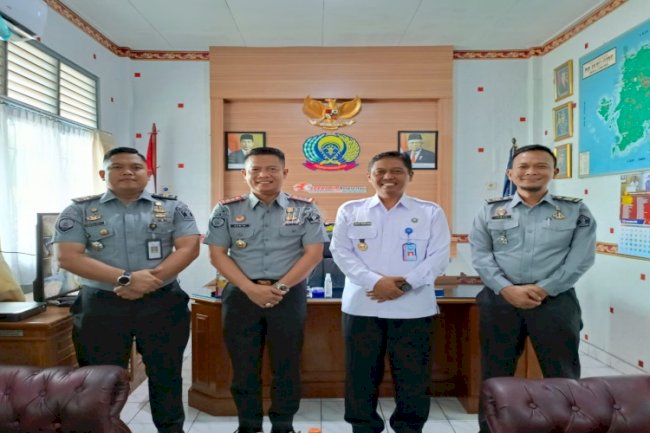 Lapas Tanjungpandan Sambut Silaturahmi Kepala BNNK Belitung
